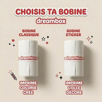 Recharge de papier Dreambox (lot de 3)